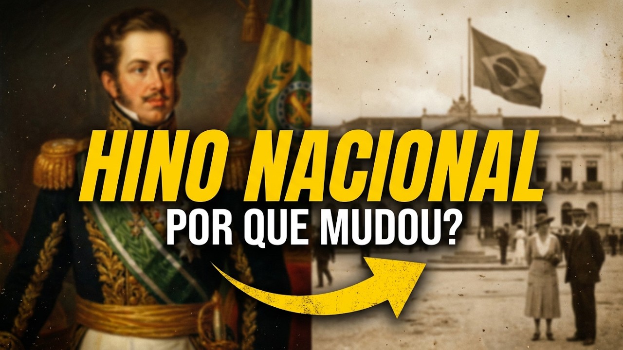 Feito para a abdicação em 1831, sem letra até 1922 ...a história do HINO NACIONAL BRASILEIRO