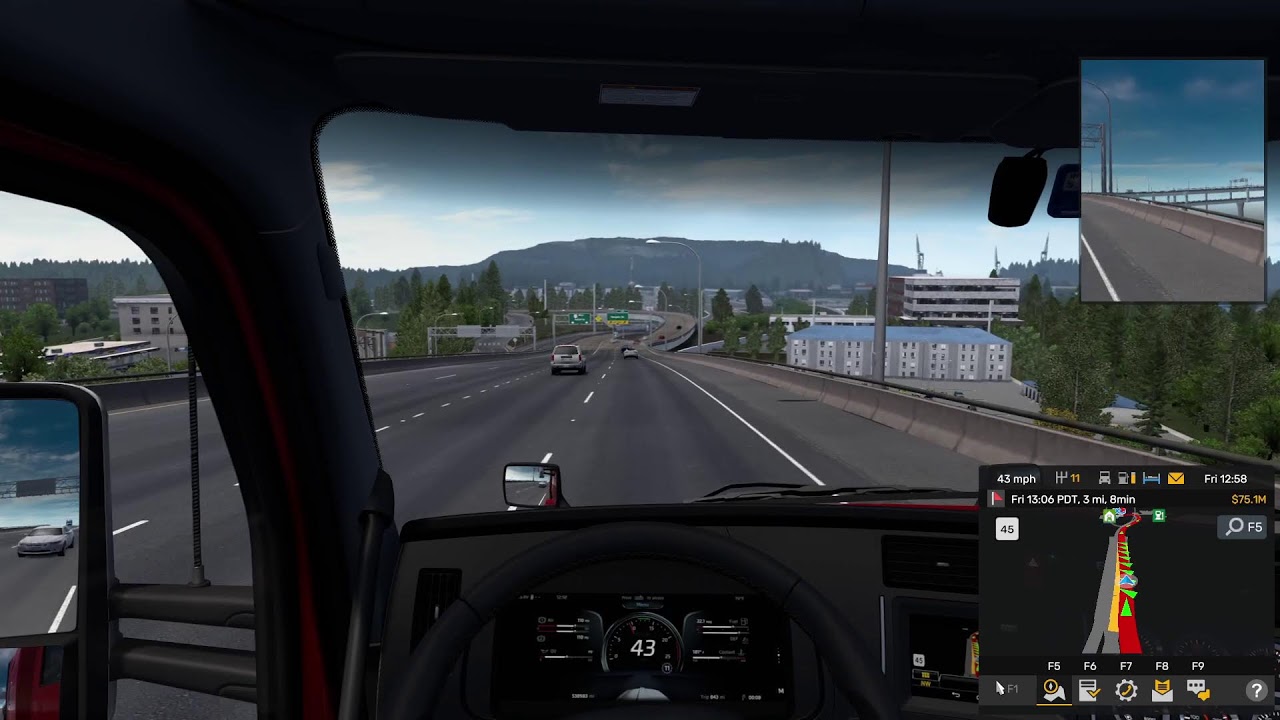 (PC) American Truck Sim. doing long hauls. 1/26/26