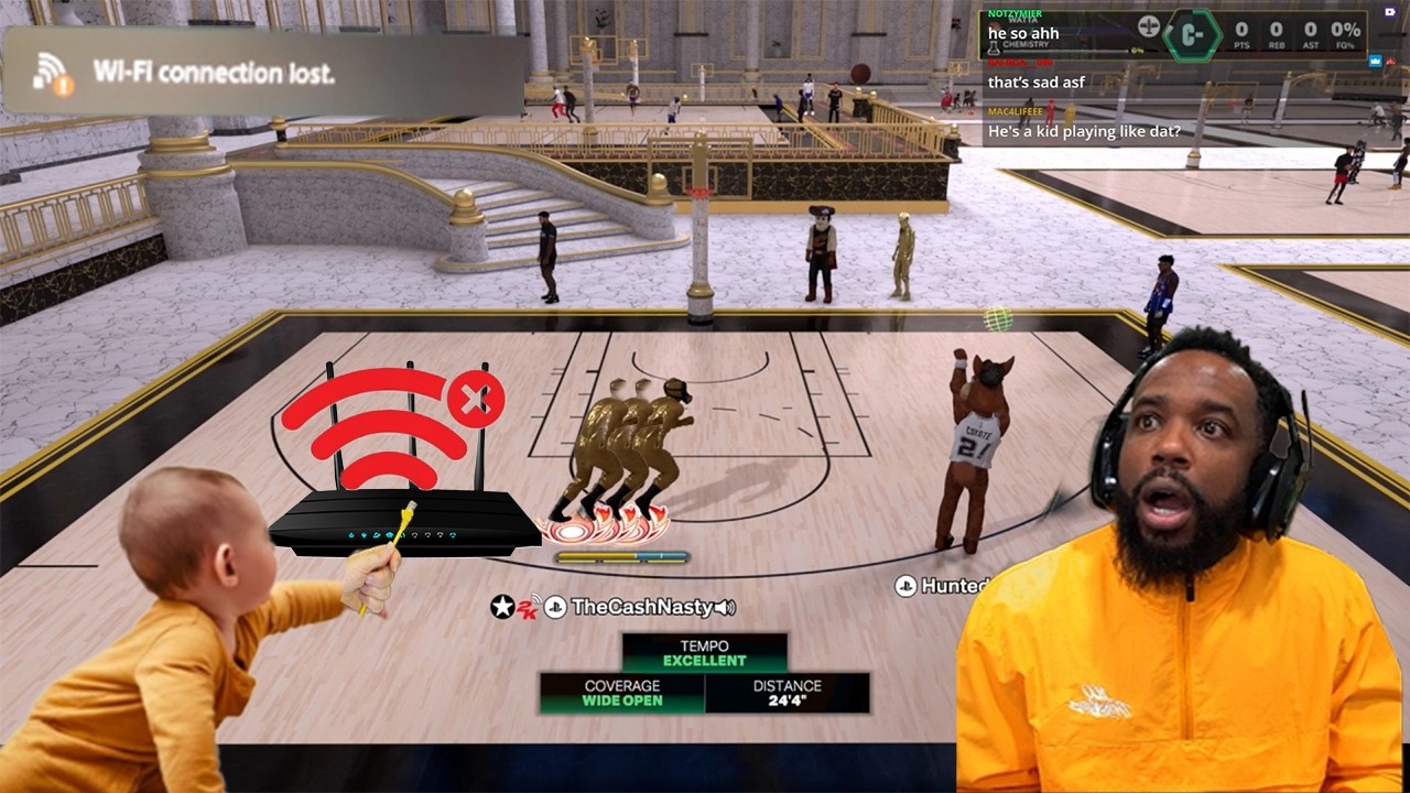 I Returned To Park & Played A LAG SWITCHER HACKER! NBA 2K26