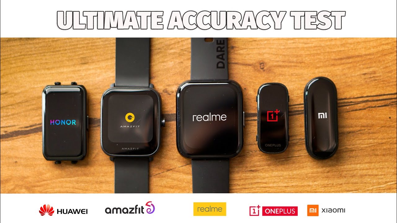 Data Accuracy Test | Amazfit Vs Mi Vs OnePlus/Oppo Vs Huawei/Honor Vs Realme | Workouts | Sleep