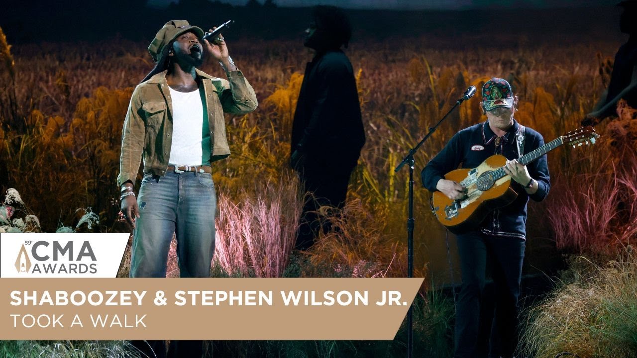 Shaboozey and Stephen Wilson Jr - Took A Walk | 2025 CMA Awards Performance