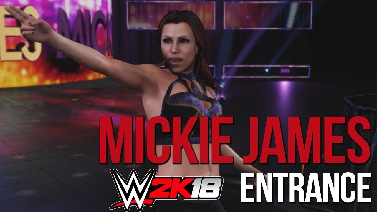 WWE 2K18: Mickie James *BRAND NEW* Entrance