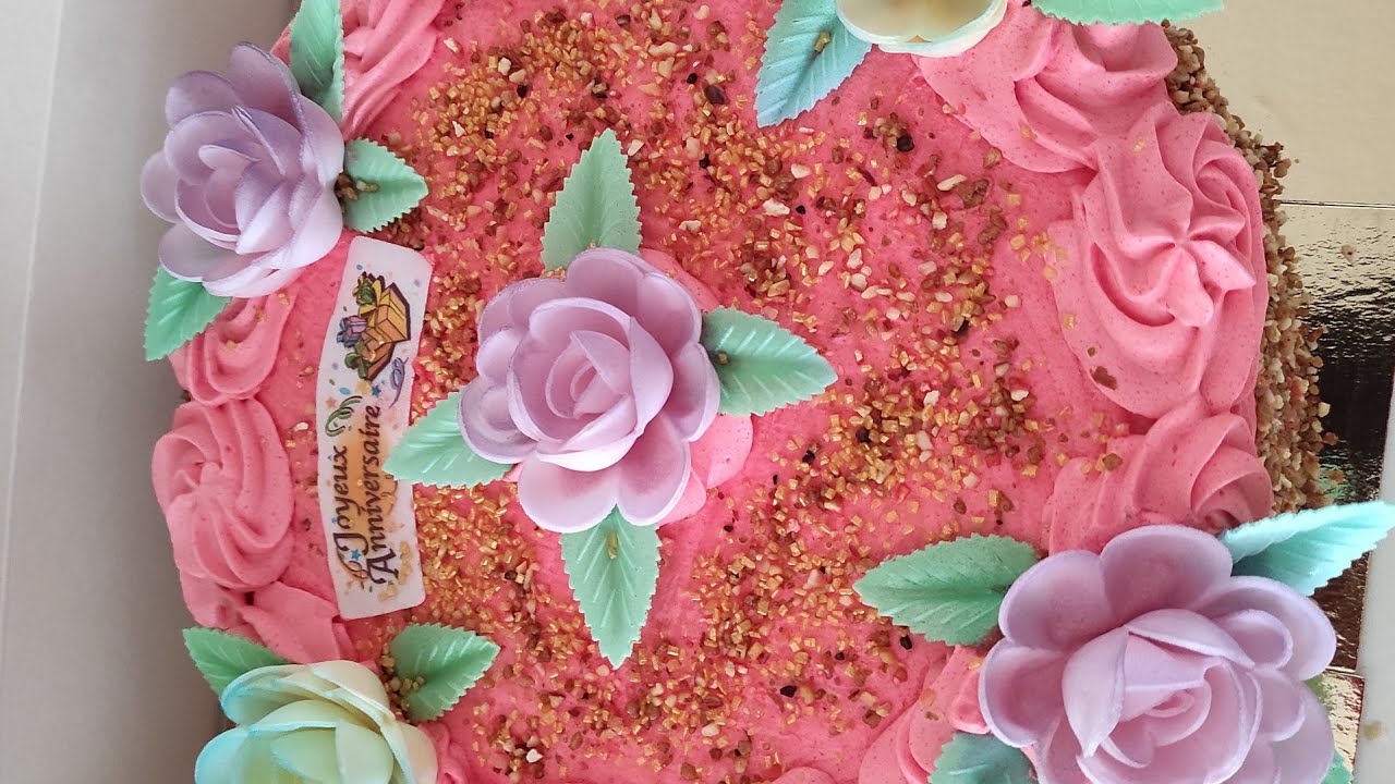 GÂTEAU À LA CRÈME MOUSSELINE Et CHANTILLY Fait MAISON #gateaualacreme