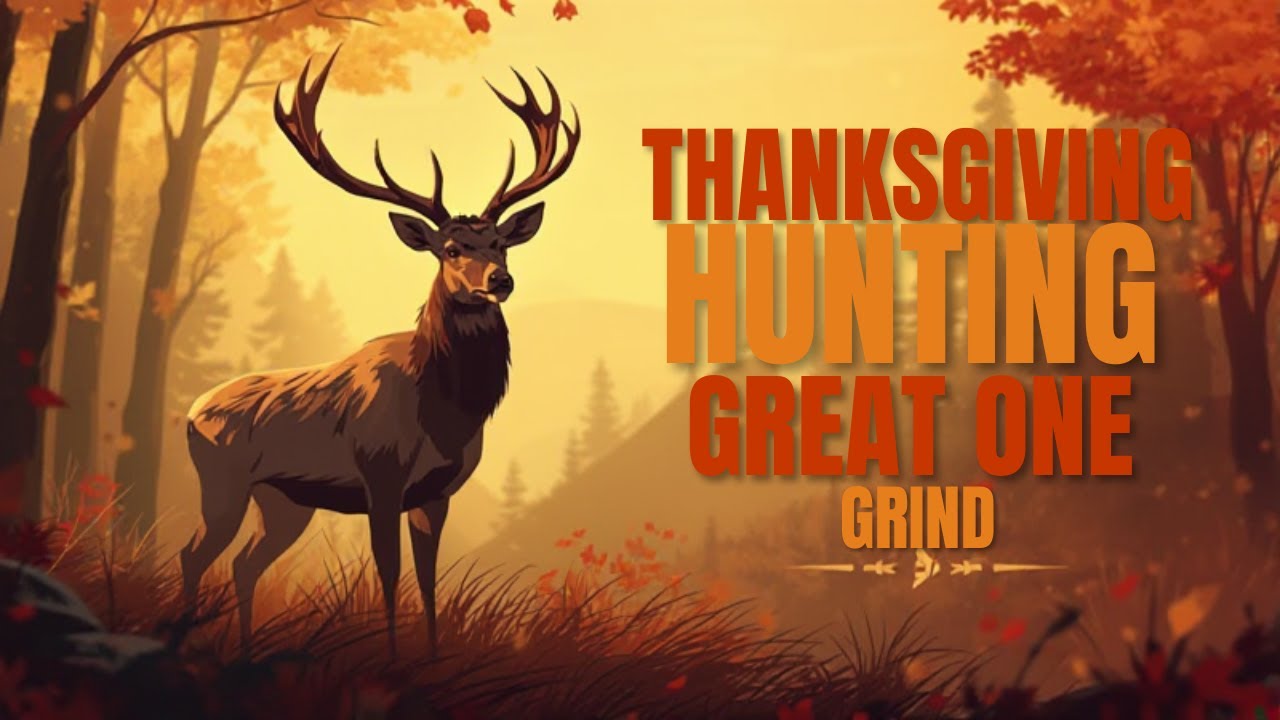 Come set up a Great One grind with me!! - thehunter Call Of The Wild