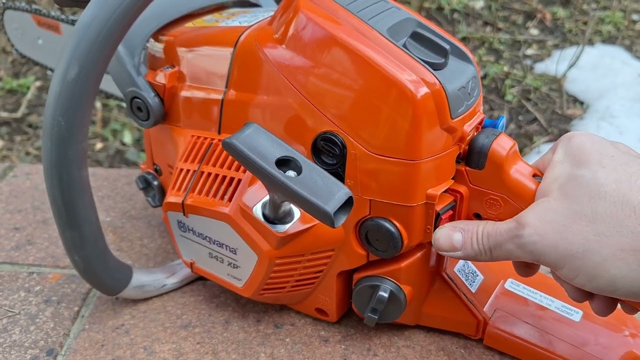 Messung der Leerlaufdrehzahl der Husqvarna 543XP Kettensäge #chainsaw 