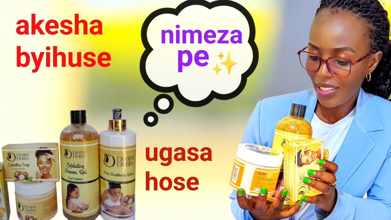 DHIIN🤪 Dore amavuta meza wakwisiga ataguhenze kd ugasaneza mumaso n'umubiri WOSE✨