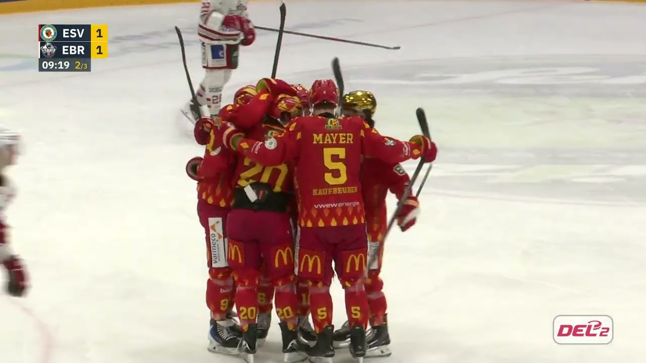 Highlights ESV Kaufbeuren vs. Eisbären Regensburg (48. Spieltag Saison 25/26)