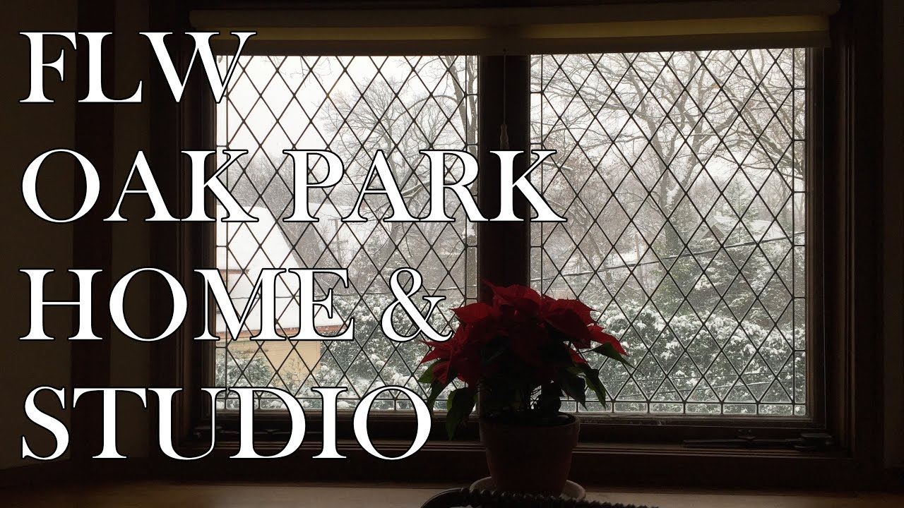 Frank Lloyd Wright's Oak Park Home and Studio - A Tour