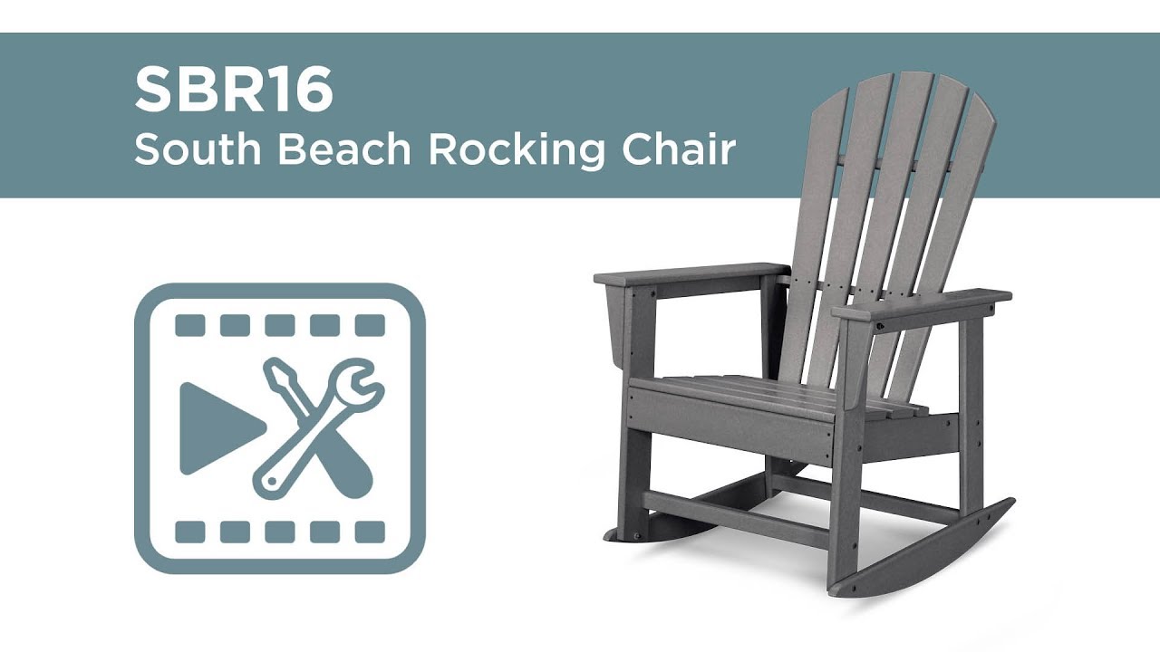 POLYWOOD® SBR16  South Beach Rocking Chair Assembly Video