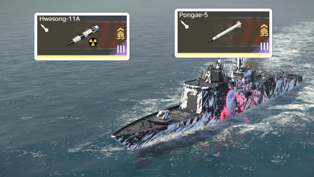  North Korean Destroyer KPN Choe Hyon Gameplay #modernwarships #modernwarshipsgameplay #artstorm 