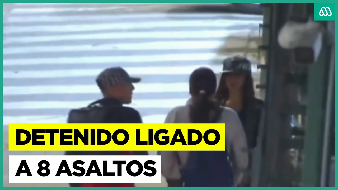 Detienen a sujeto ligado a al menos ocho asaltos en Pedro Aguirre Cerda