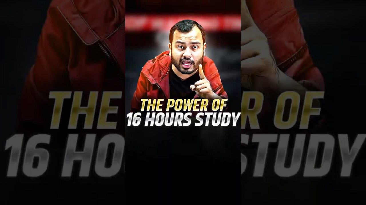 The Power of 16 Hours Study⚡