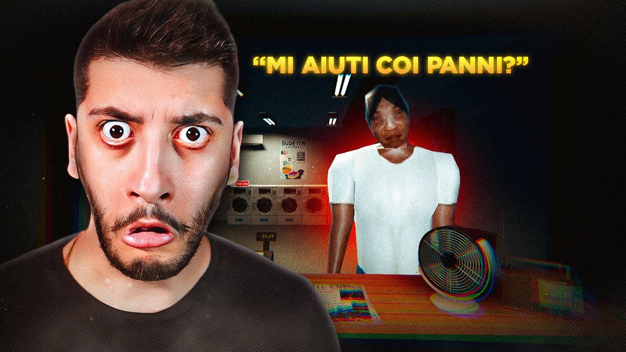 NON DOVEVO LAVORARE DI NOTTE IN UNA LAVANDERIA!!! Night Shift Laundry