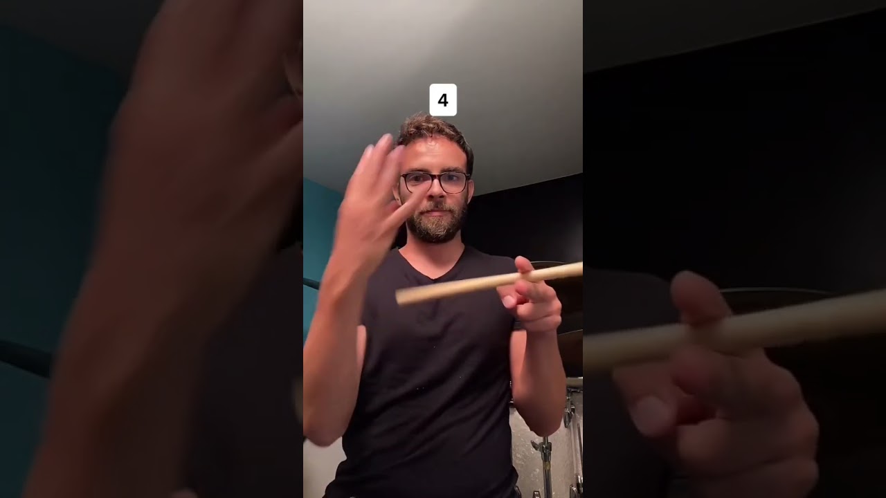 How to spin a drumstick : my drummer tip ! #drum #drummer #drums