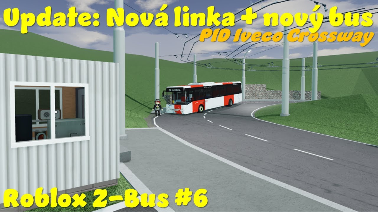 Nový update! | Nová linka a nový autobus | Roblox Z-Bus #6