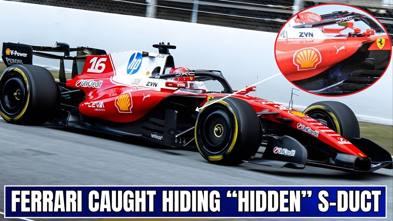 Ferrari CAUGHT Hiding 