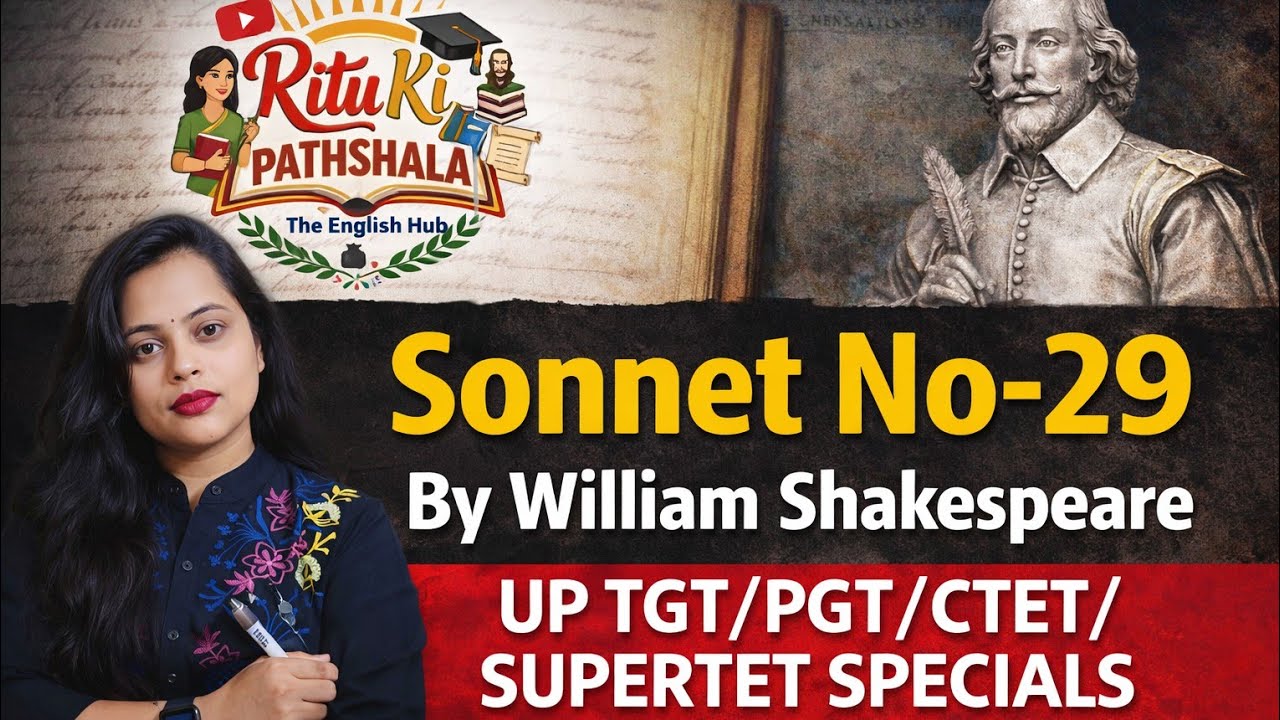 Sonnet 29 By W.Shakespeare #Sonnet29#Shakespeare#tgtpgt#teacher#viralreels #cbse #ncert #ytshorts