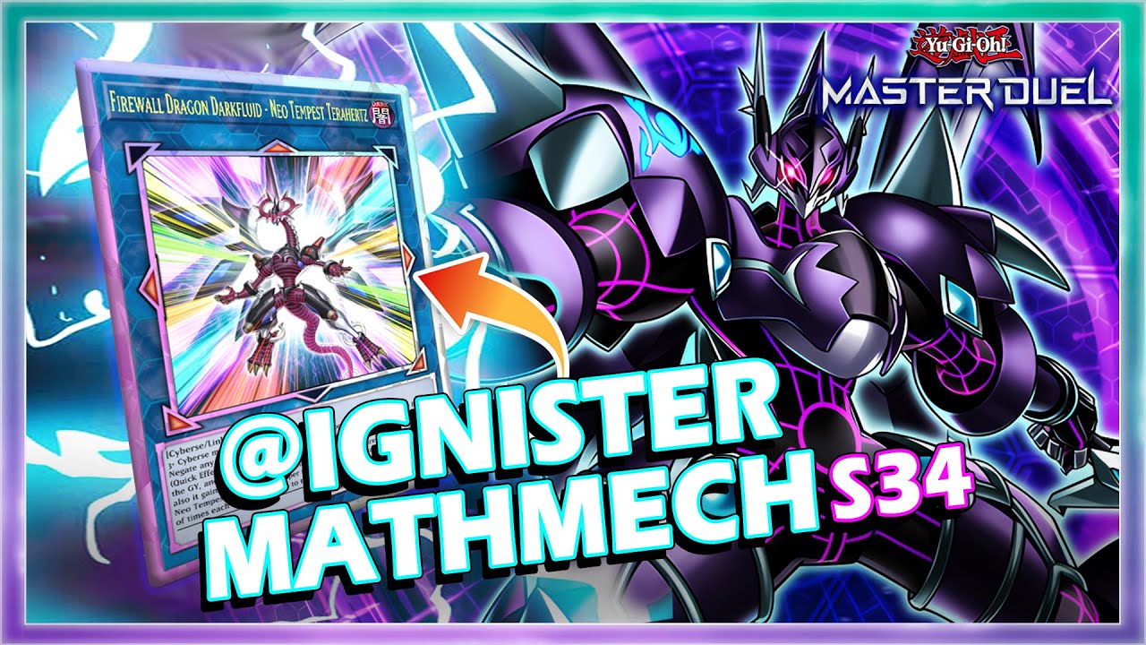 @IGNISTER MATHMECH USING TERAHERTZ TO COUNTER TENPAI DRAGON IN YUGIOH MASTER DUEL