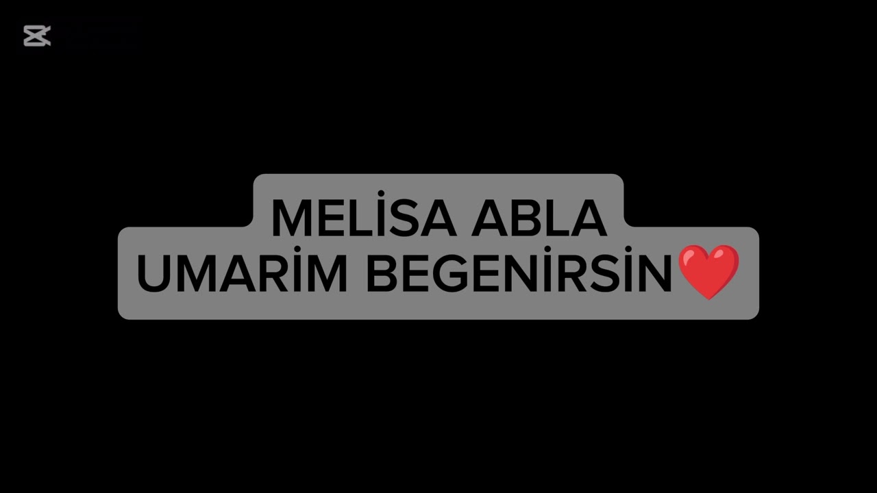 MELİSA ABLAMA ŞARKI YAPTIMMMM
