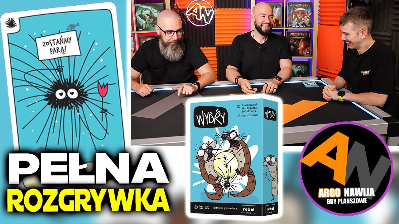 Zagrajmy w WYDRY od Rebel Studio | Pełna rozgrywka, zasady, opinia [2025]