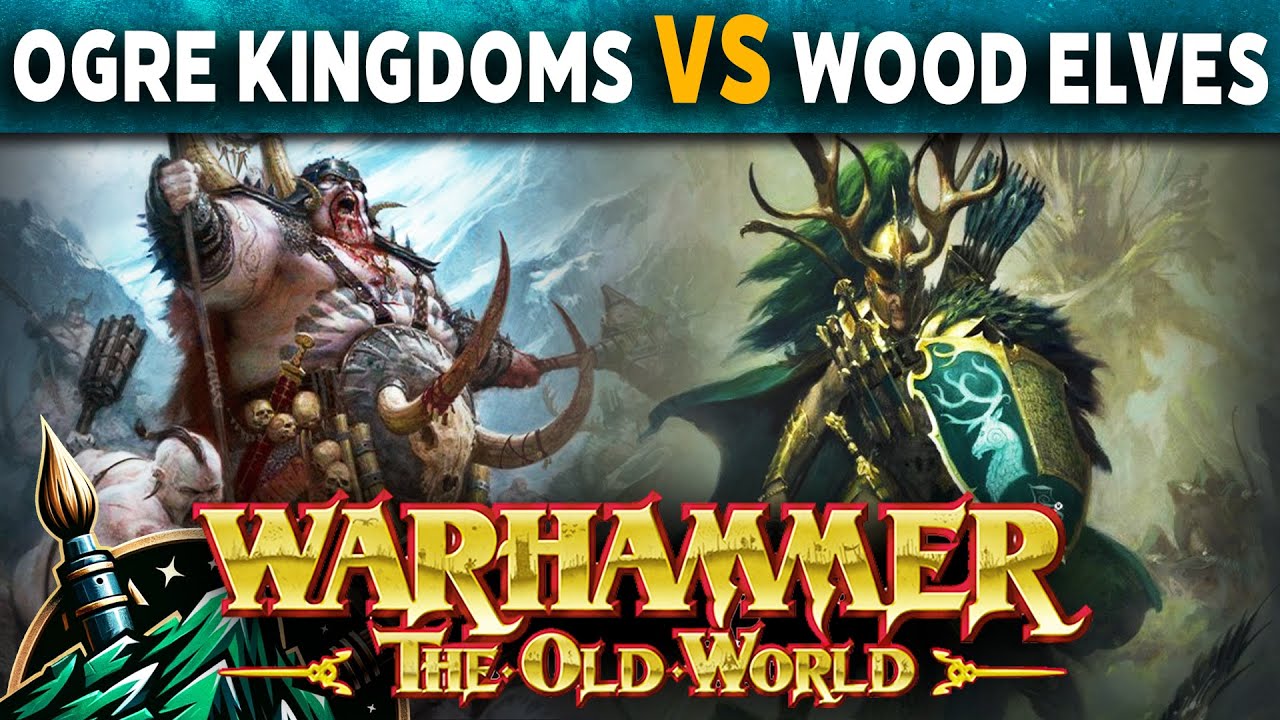 Ogre Kingdoms vs Wood Elf Realms - Warhammer The Old World Live Battle Report