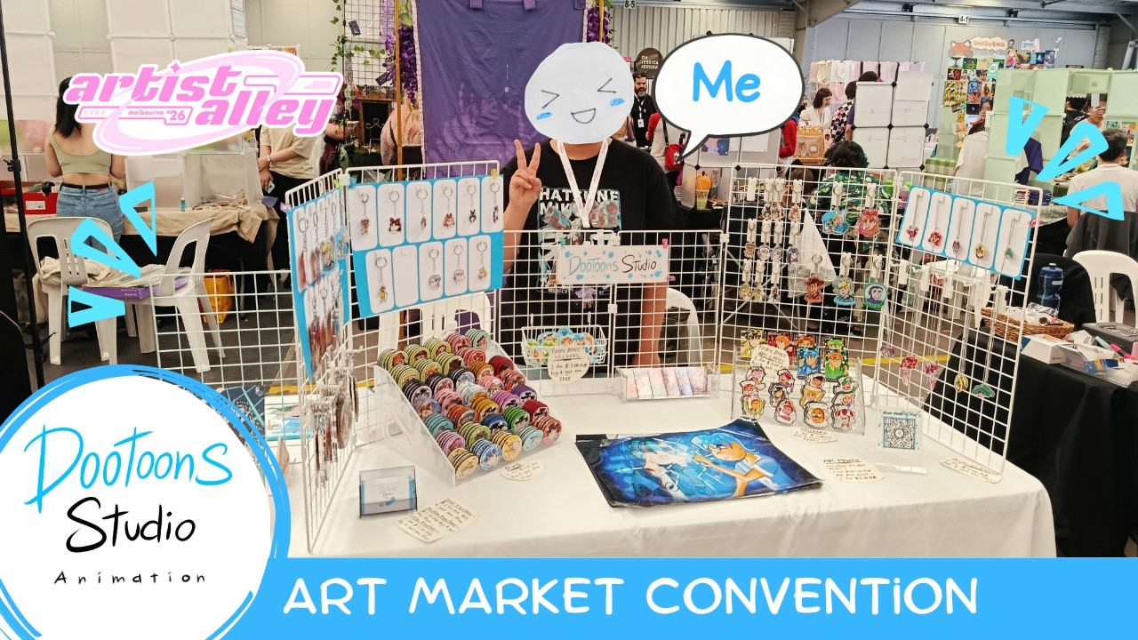 DooToons Studio at the Artist Alley Convention 2026