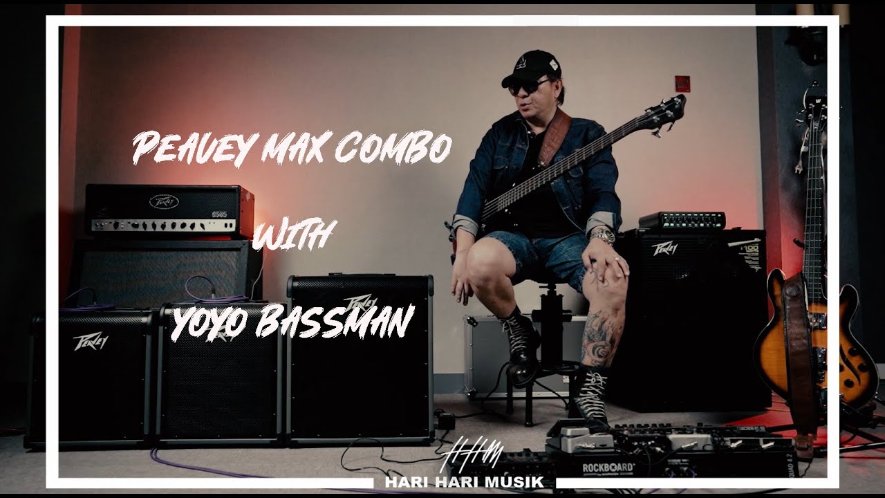 PEAVEY MAX COMBO WITH YOYO BASSMAN. Pt1