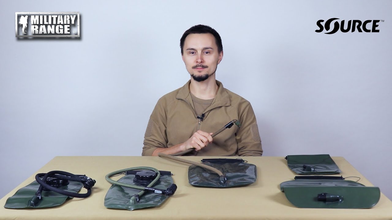 Porovnání hydratačních vaků značky SOURCE
