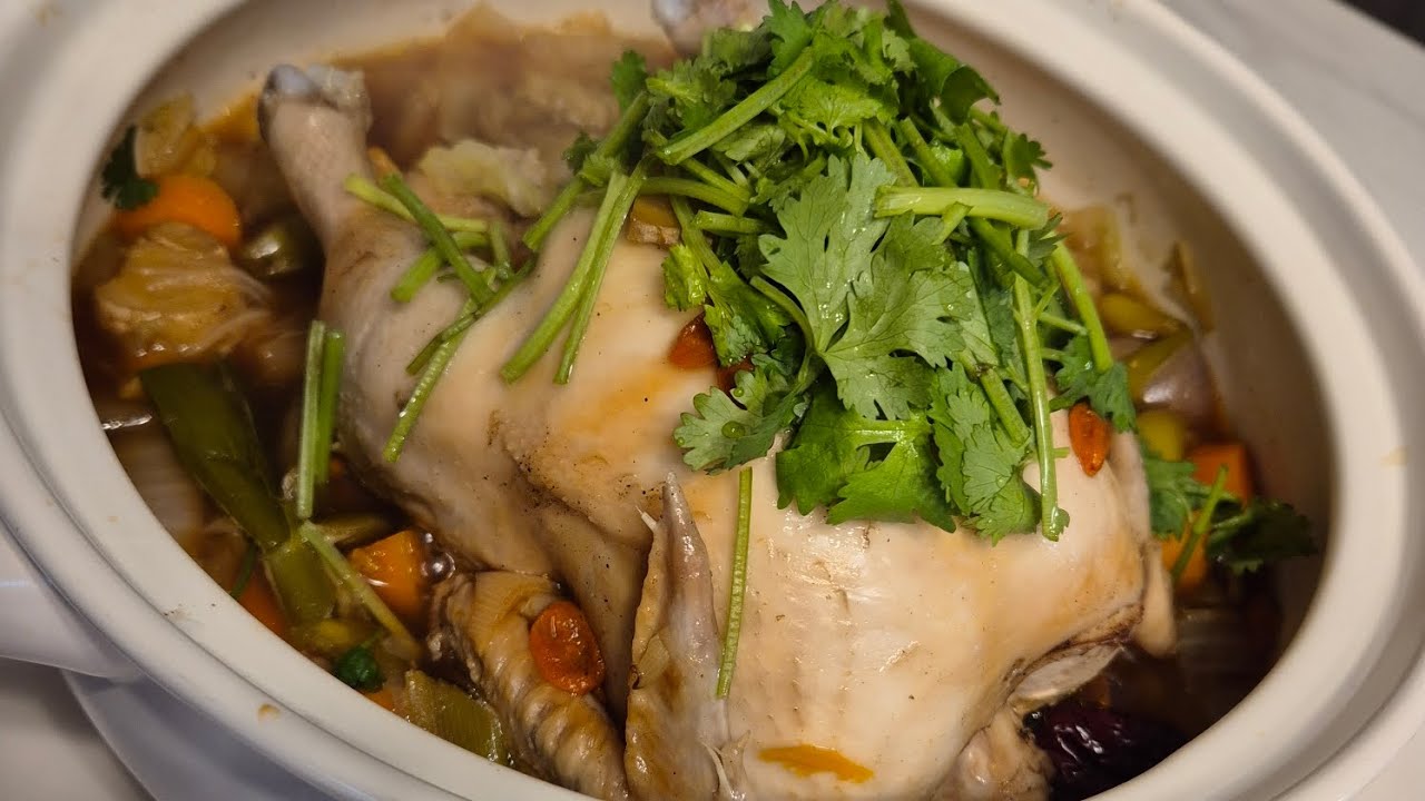 Chinese Chicken Pot #singapore 鸡公煲, #chinesecuisine 