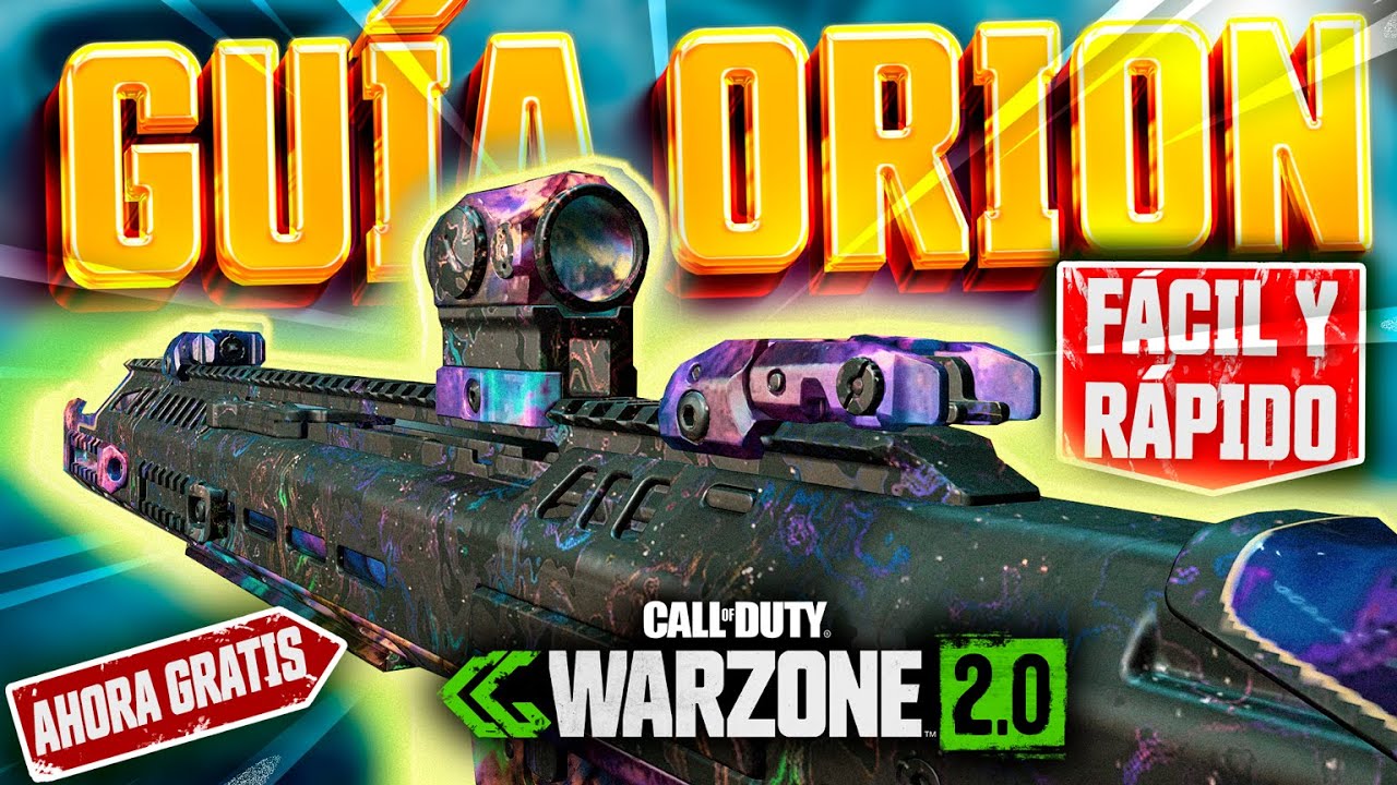 ¿COMÓ SACAR FÁCIL el CAMUFLAJE ORION de WARZONE 2.0? - GUÍA COMPLETA MW2