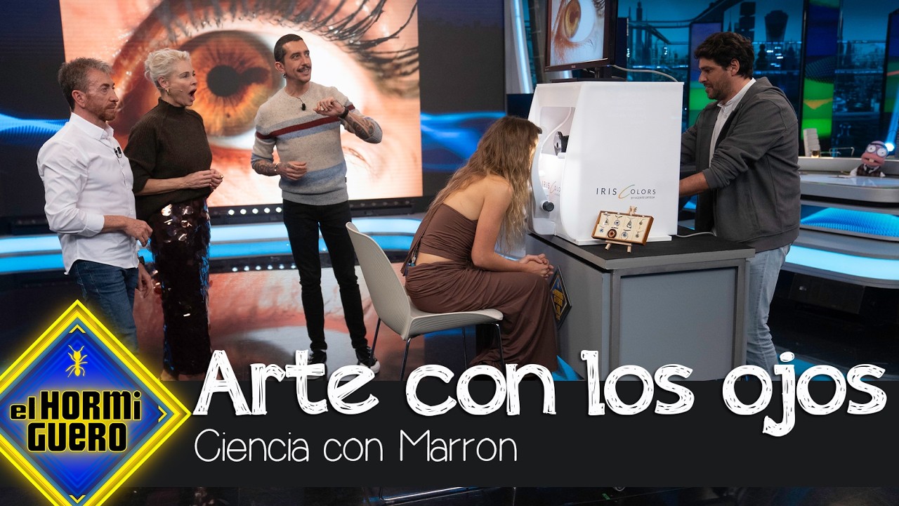 El ojo humano, convertido en arte fotográfico con Belén Rueda y Belén Écija - El Hormiguero