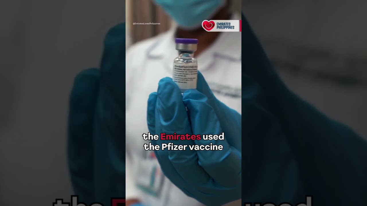 World&rsquo;s first Covid vaccine given by a Pinay nurse! #shorts
