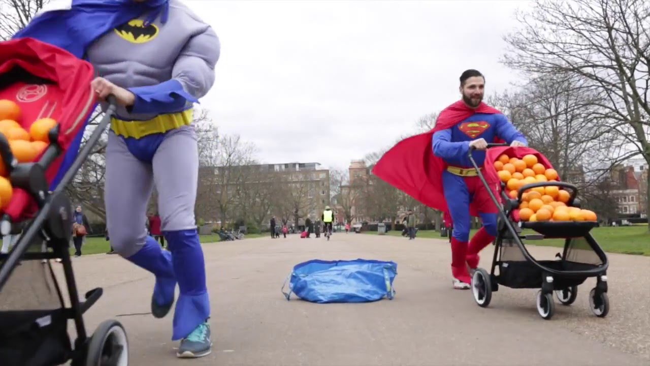 Batman V Superman - Dads Battle in Hyde Park London | The Inside Edit