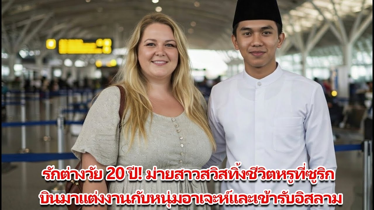 [ NEW] รักต่างวัย 20 ปี! ม่ายสาวสวิสทิ้งชีวิตหรูที่ซูริก บินมาแต่งงานกับหนุ่มอาเจะห์และเข้ารับอิสลาม