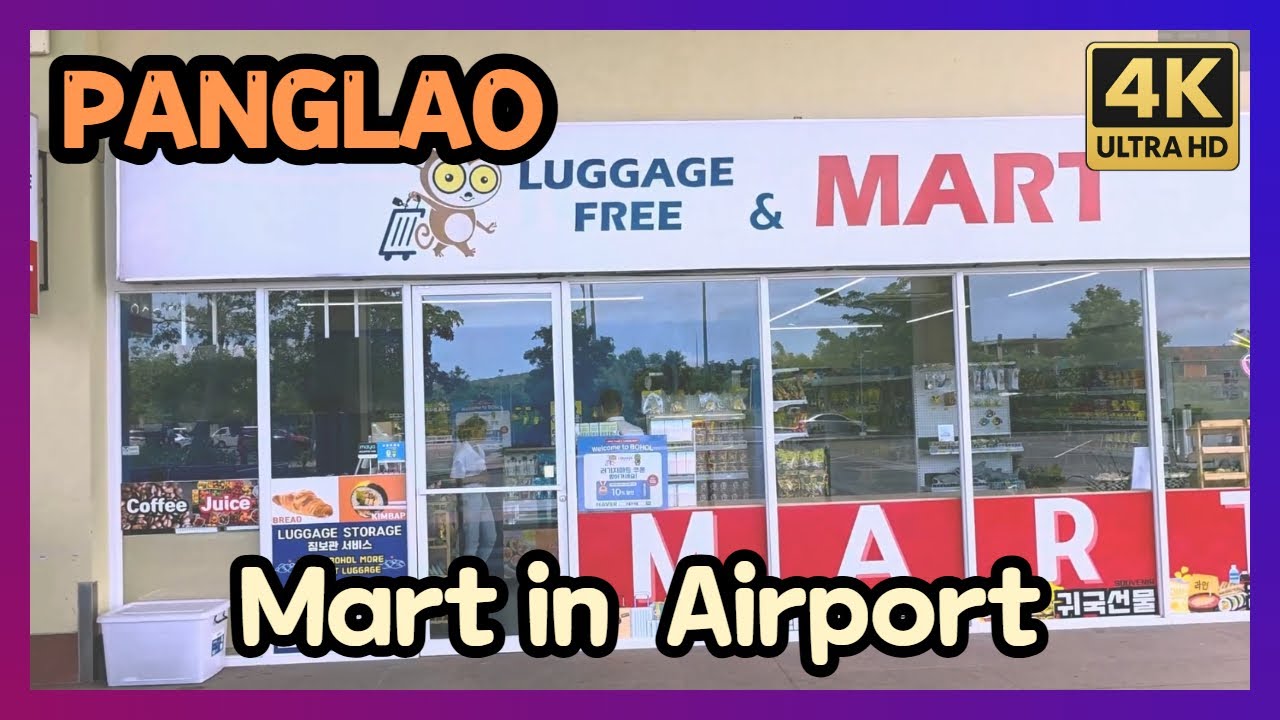 Luggage Free & Mart Panglao Airport – Convenient Store for Travelers in Bohol