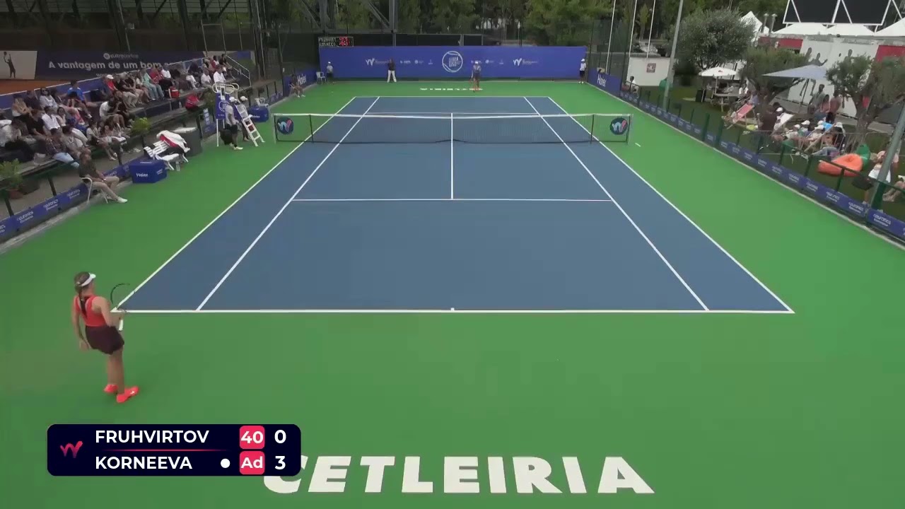 Linda Fruhvirtova [1] (CZE) vs Alina Korneeva [3] (RUS) // 1-6 5-7 // W50 Leiria // Final