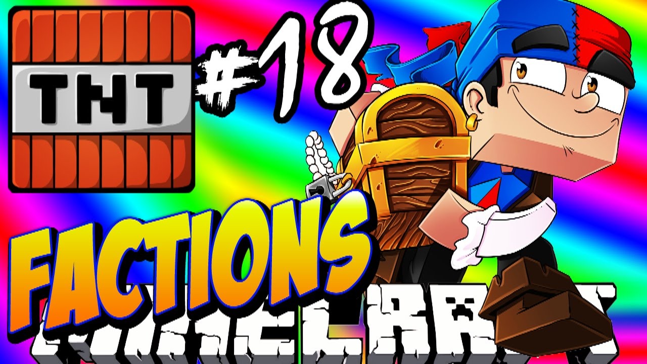 Minecraft FACTIONS #18 'RANDOM RAIDING!' - Treasure Wars S1