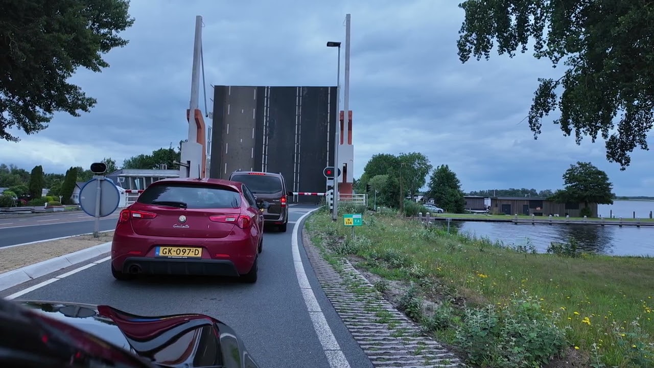 AMSTERDAM GİETHORN YOL MANZARALARI