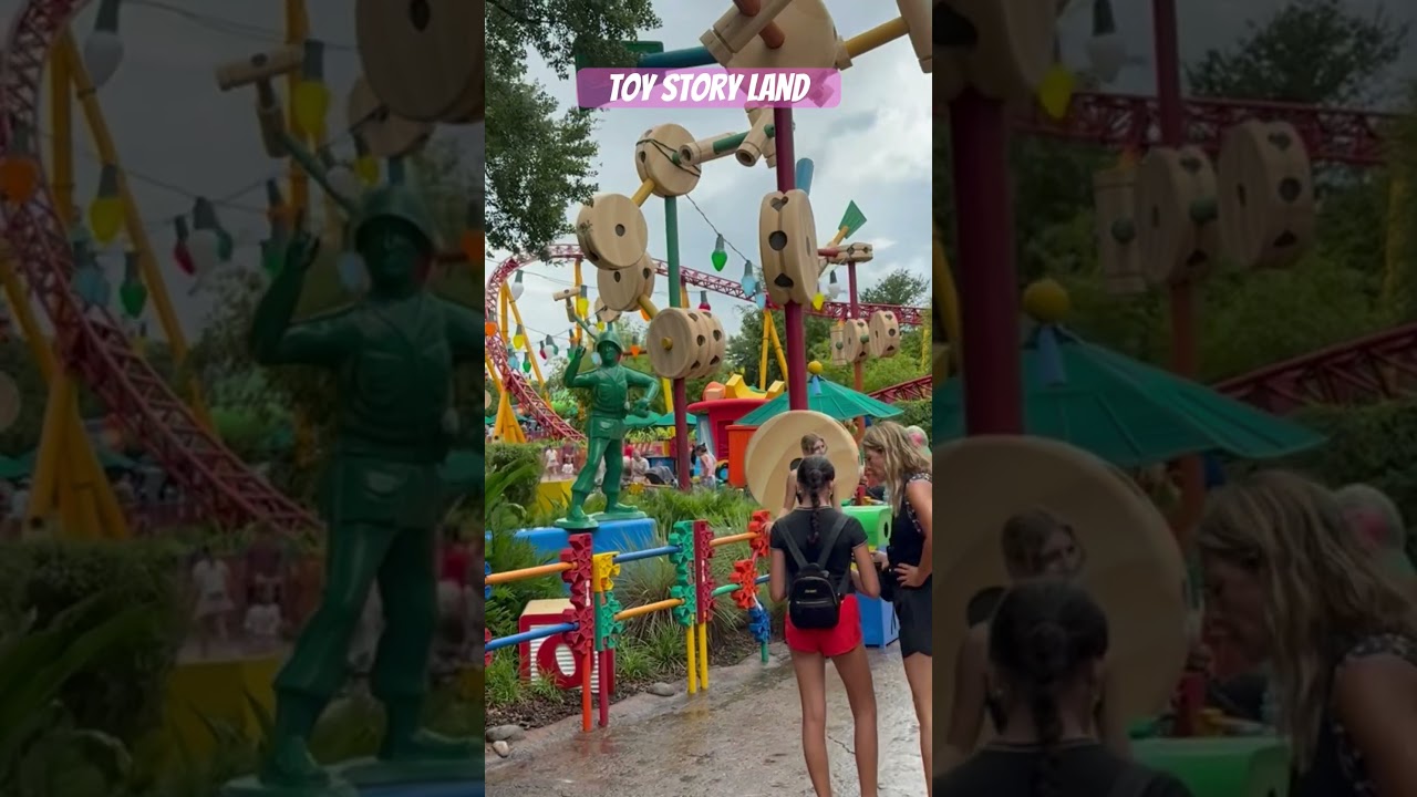 TOY STORY LAND IN DISNEY #toystoryland #disney