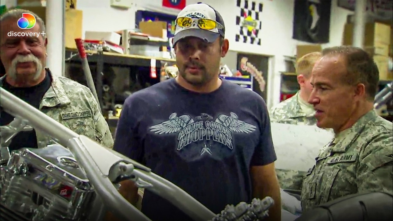 Shop Tensions Explode During A Military Build! | American Chopper S5 E2 | discovery+ India