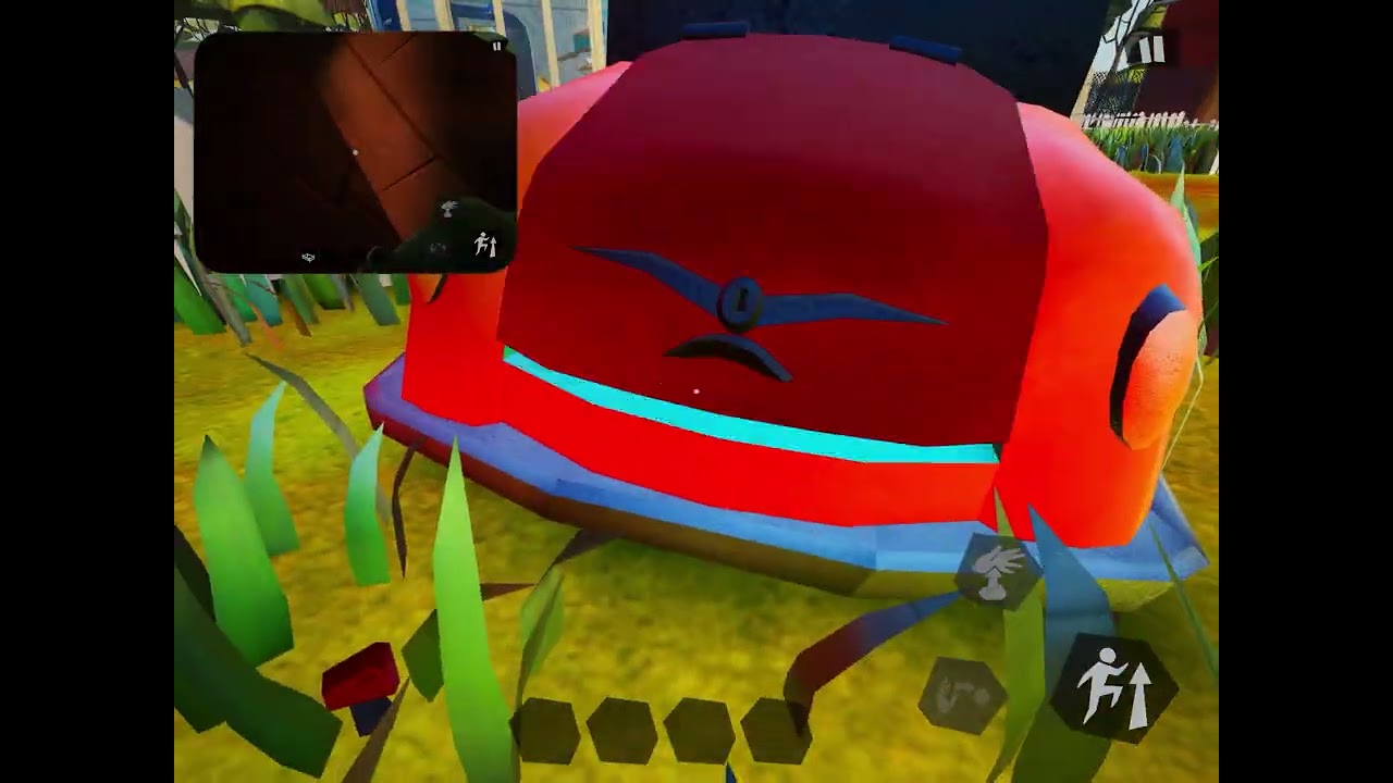 Trying random glitches on hello neighbor   I know the video is bad