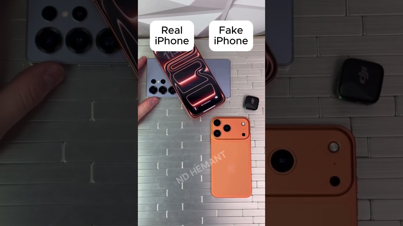 1 Lakh vs 10 Hazaar? iPhone 17 Pro Max Original vs Duplicate Comparison