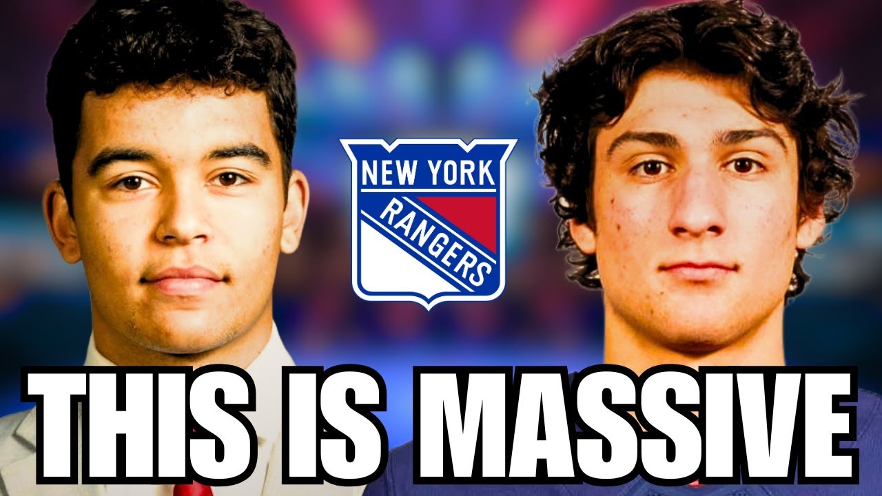 New York Rangers SIGNED These TWO INCREDIBLE PROSPECTS...