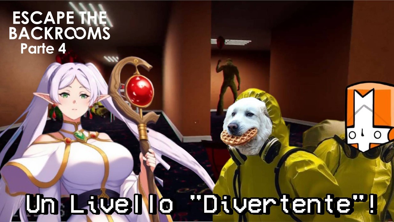 UN LIVELLO ''DIVERTENTE'' Escape The Backrooms FULL RELEASE PARTE 4 Walkthrough Gameplay ITA