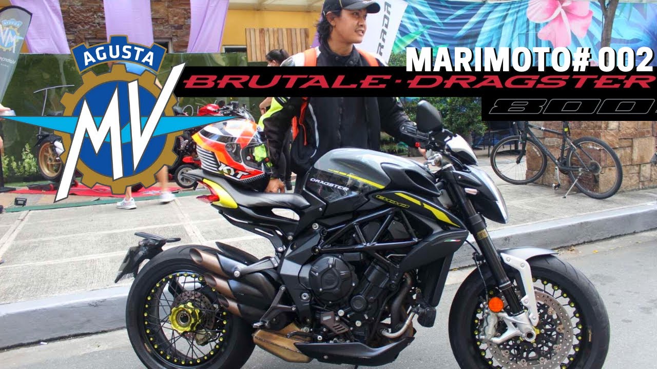 MARIMOTO: 002 | FIRST RIDE IN THE MV AGUSTA DRAGSTER 800 RR | A 140 HP EVERYDAY BIKE? | BGC RIDE
