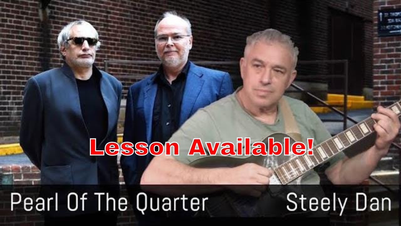 Pearl of the Quarter - Steely Dan - Fingerstyle Acoustic Guitar - Lesson Available!
