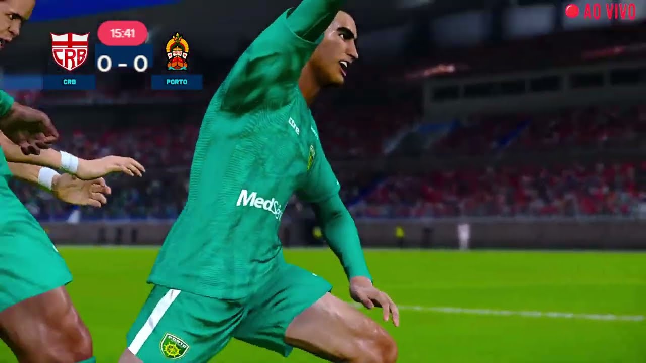 CRB X PORTO BA | AO VIVO COM IMAGENS | ASSISTA AGORA | PARTIDA DE HOJE | EM TEMPO REAL | PES 21