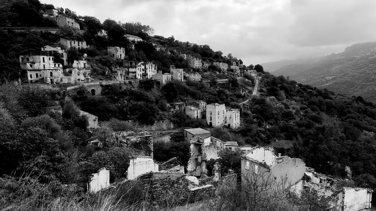SARDEGNA-LUOGHI ABBANDONATI - GAIRO VECCHIO (NU) IL BORGO FANTASMA