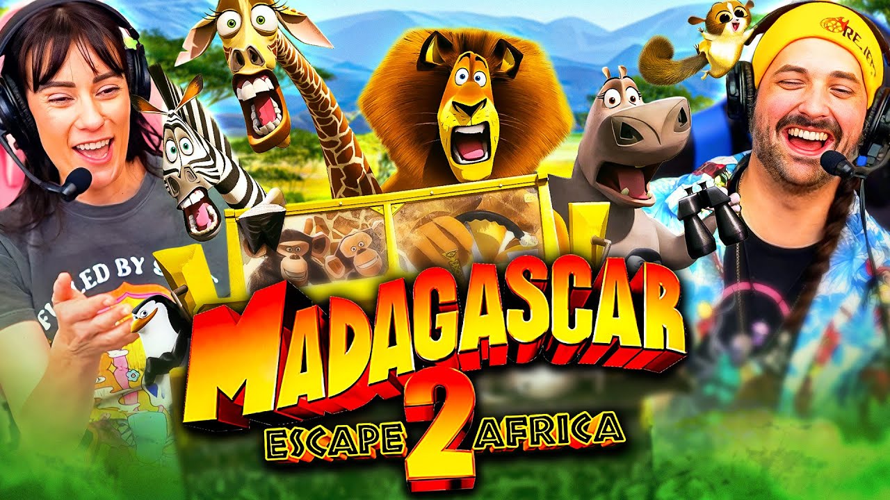 MADAGASCAR: ESCAPE 2 AFRICA (2008) MOVIE REACTION! FIRST TIME WATCHING! Full Movie Review