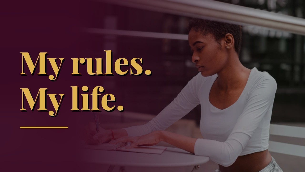 📜My Rules. My Life. Living by Self-Defined Guiding Principles